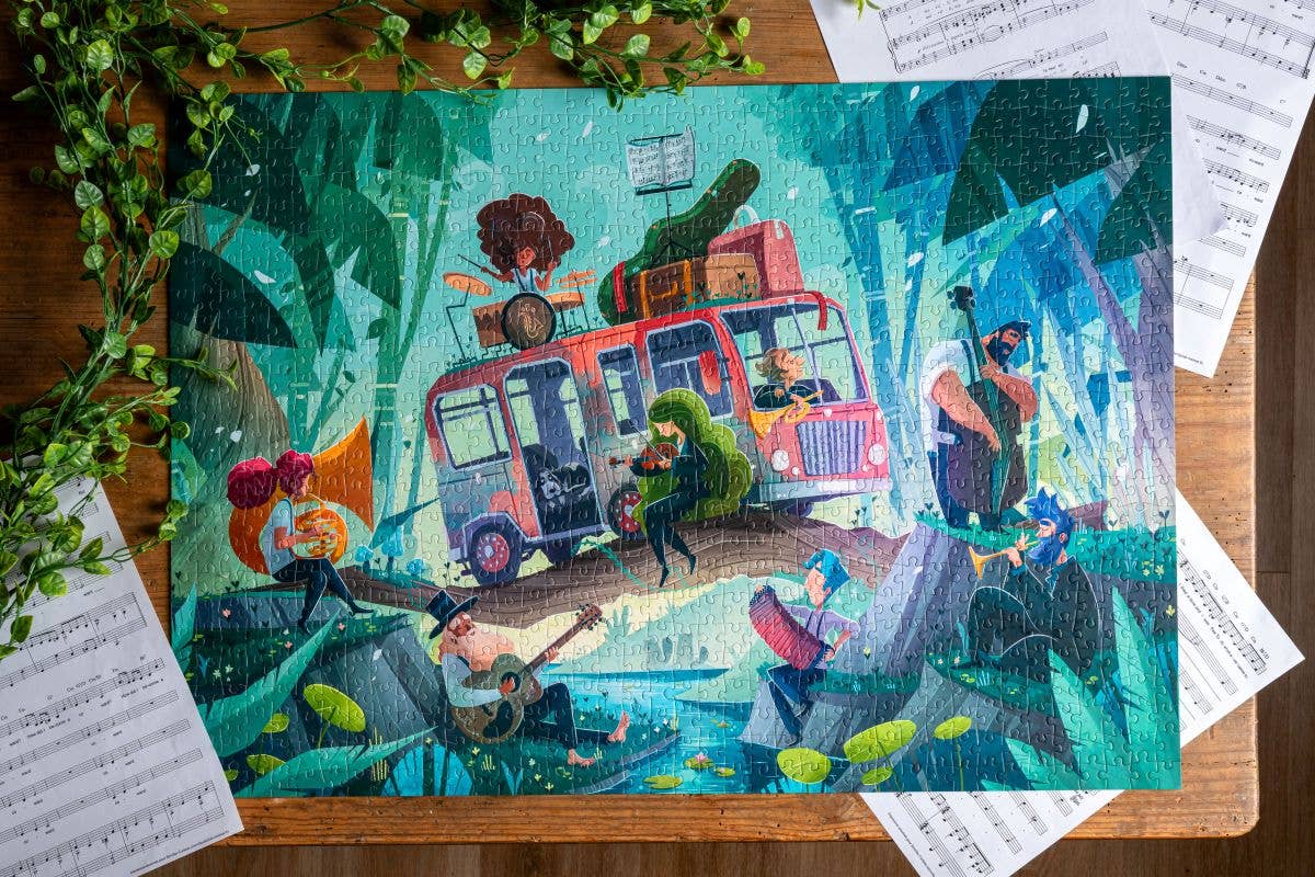 Trevell Into the Wild Notes palapeli – 1000 palaa