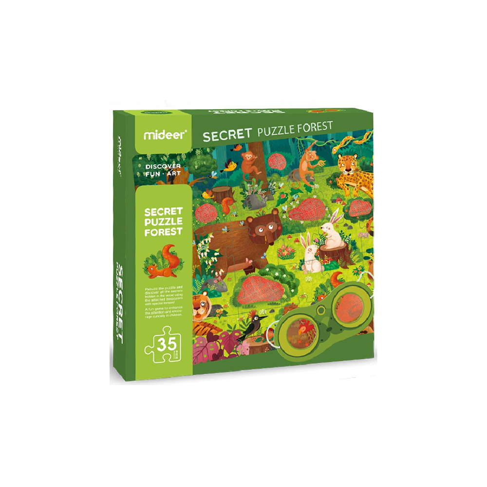 Mideer Forest Detective Puzzle packaging box